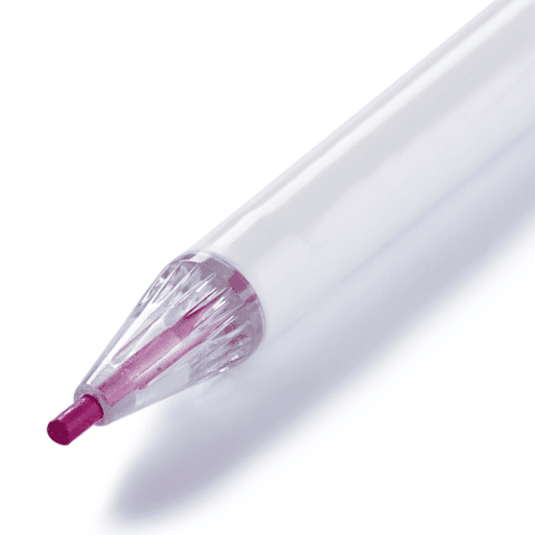 Strijkpatroonstift uitwasbaar rood