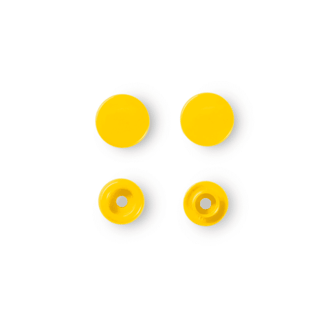 Drukknoop ColorSnaps 12,4 mm geel