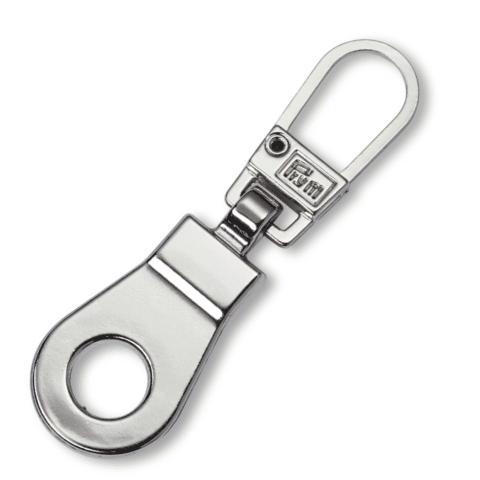 Fashion-Zipper Ring zilverkleurig
