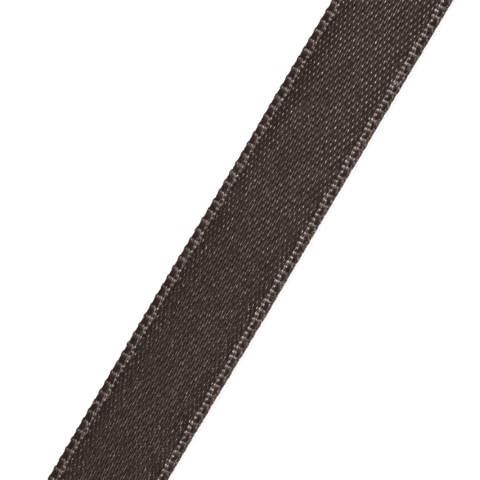 Satijnlint 10 mm donkerbruin