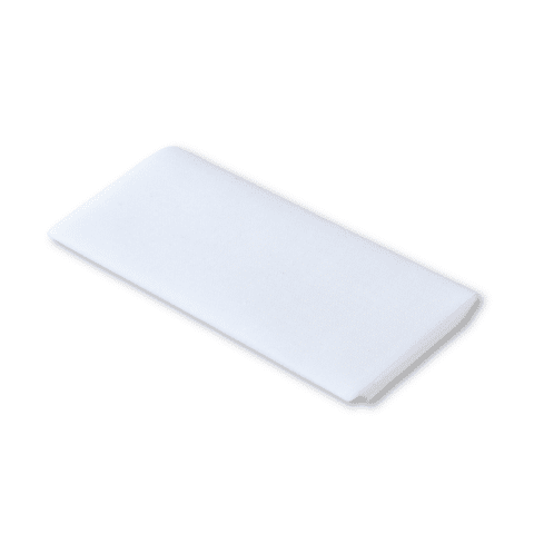 Verstelstuk CO (opstrijkbaar) 12 x 45 cm wit