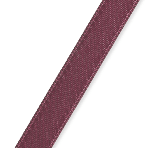 Satijnlint 10 mm bordeaux