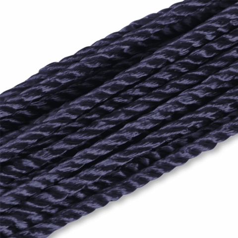 Satijnkoord 2 mm marine