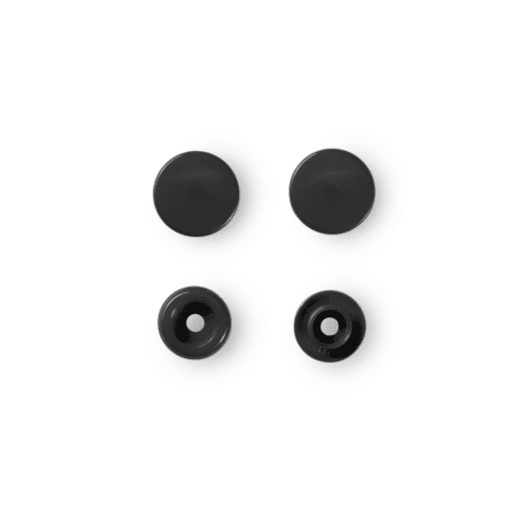 Drukknoop ColorSnaps 12,4 mm zwart