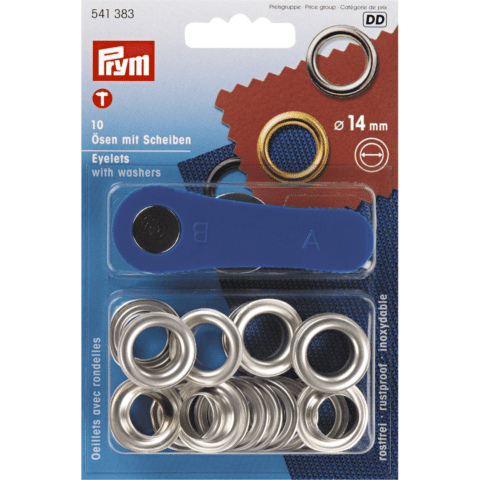 Ringen met schijven MS 14,0 mm zilverkleurig