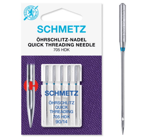 Schmetz 5 stuks Open oog naald 90/14