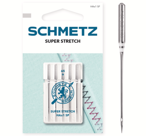 Schmetz 5 stuks Super Stretch naald 65/9