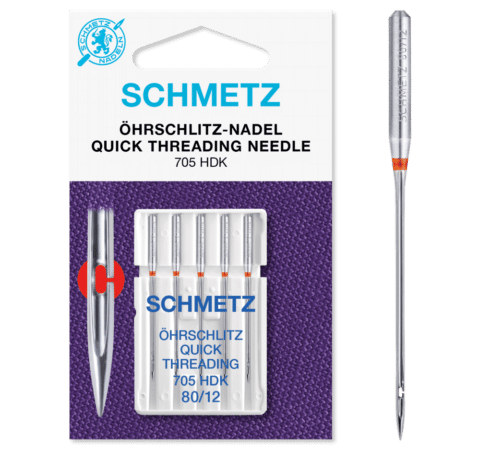Schmetz 5 stuks Open oog naald 80/12