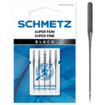 Schmetz 5 stuks Superfijne naald Black 70/10