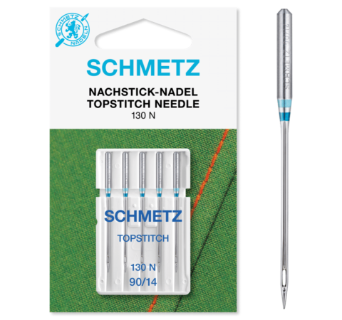 Schmetz 5 stuks Topstitch naald 90/14