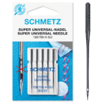 Schmetz 5 stuks Super universeel naald 80/12