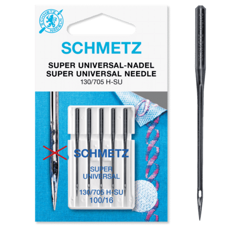 Schmetz 5 stuks Super Universal naald 100/16