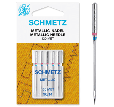 Schmetz 5 stuks Metallic naald 90/14