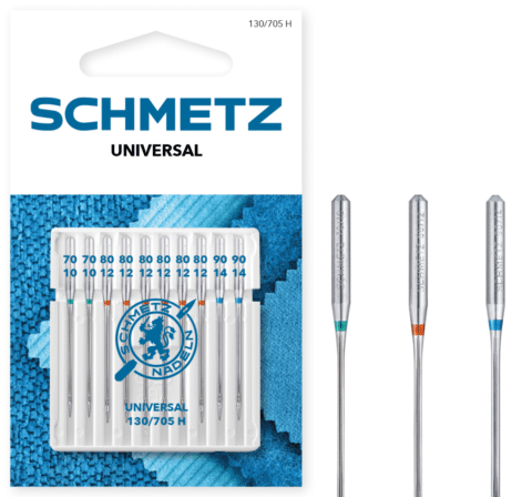 Schmetz 10 stuks Universal naald assorti 70/10-90/14
