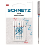 Schmetz 5 stuks Borduur naald 90/14
