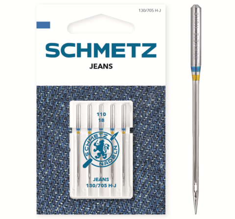Schmetz 5 stuks Jeans naald 110/18