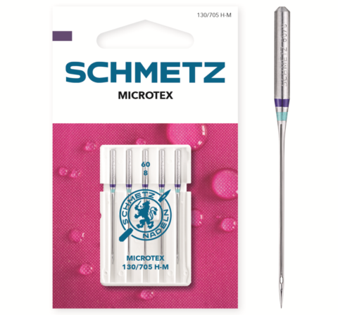Schmetz 5 stuks Microtex naald 60/8