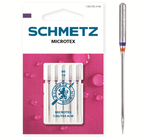 Schmetz 5 stuks Mictrotex naald 80/12