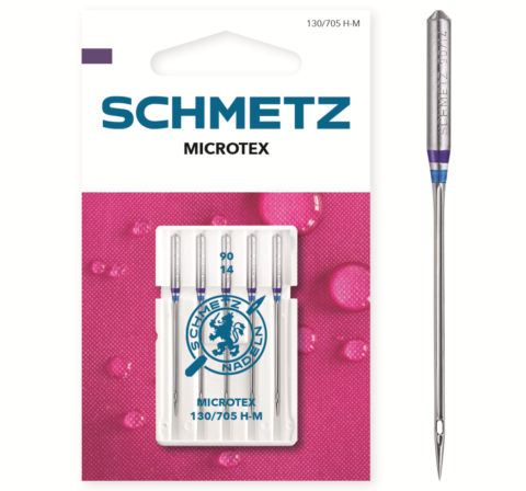 Schmetz 5 stuks Microtex naald 90/14