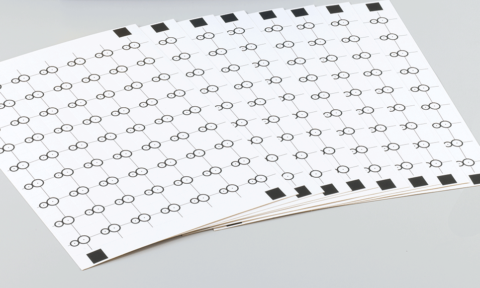 Positionering sneeuwman stickers 6 x77 st.