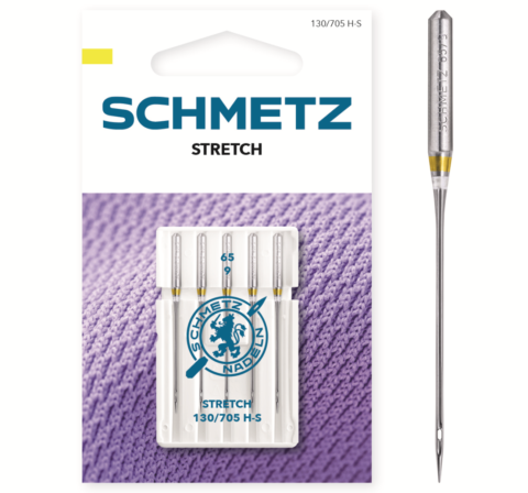 Schmetz 5 stuks Stretch naald 65/9