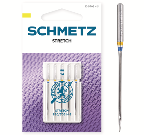 Schmetz 5 stuks Stretch naald 90/14