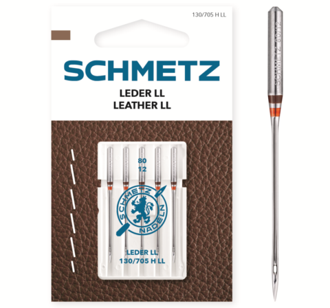 Schmetz 5 stuks Leer naald 80/12