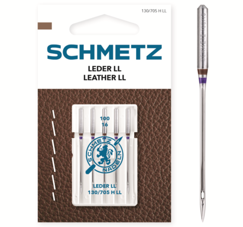 Schmetz 5 stuks Leer naald 100/16