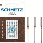 Schmetz 5 stuks Leer naald assorti 80/12-100/16