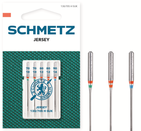Schmetz 5 stuks Jersey naald 70/10-90/14