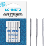Schmetz 5 stuks Rondkolf naald assorti 70/10-90/14