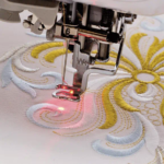 Borduurvoet met LED pointer