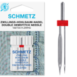 Schmetz 1 stuk Ajour tweeling naald 2.5-100/16