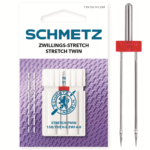 Schmetz 1 stuk Stretch tweeling naald 4.0-75/11