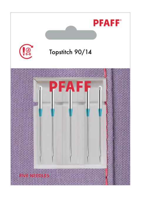 Pfaff 5 stuks Topstitch naald 90/14