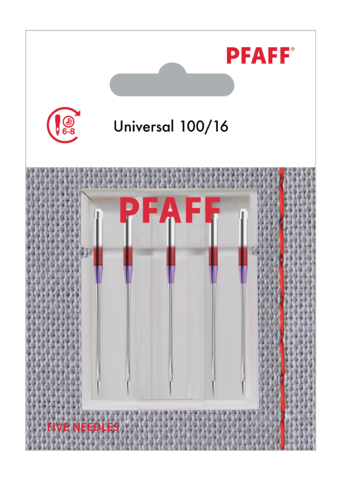 Pfaff 5 stuks Universal naald 100/16