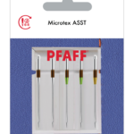 Pfaff 5 stuks Microtex naald assorti 60/8 - 80/14