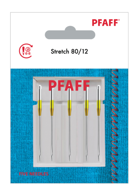 Pfaff 5 stuks Stretchnaald 80/12